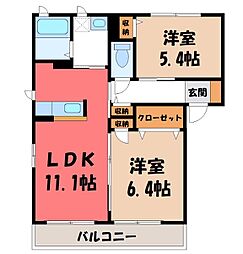 東武宇都宮線 江曽島駅 徒歩36分