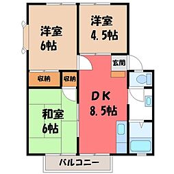 JR東北本線 宇都宮駅 バス15分 宇商高前下車 徒歩3分 1階/-
