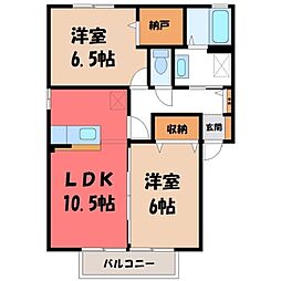 JR両毛線 小山駅 3.2km 2階/-
