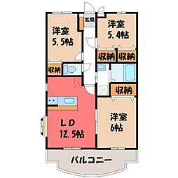 JR東北本線 宝積寺駅 徒歩10分