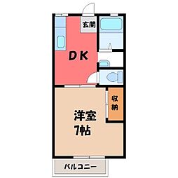 東栄ハイツ A 1階