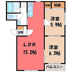 JR東北新幹線 宇都宮駅 バス15分 山崎街道入口下車 徒歩1分