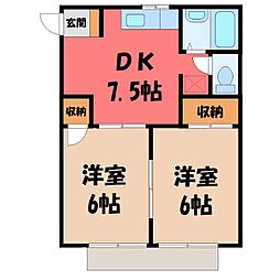 🉐敷金礼金0円！🉐東北新幹線 宇都宮駅 バス30分 とちぎ…