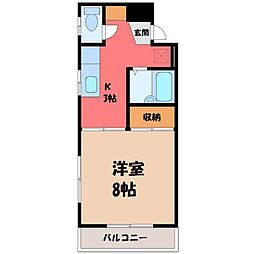 JR東北本線 岡本駅 3.1km