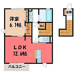 JR東北本線 岡本駅 徒歩30分