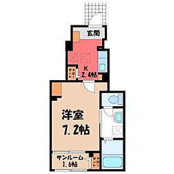 JR東北新幹線 小山駅 バス18分 稲荷公園北下車 徒歩3分 1階/-