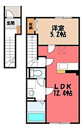 JR水戸線 小田林駅 3.6km 2階/-
