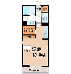 JR東北本線 小山駅 徒歩28分 3階/-