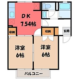 JR東北本線 小山駅 徒歩34分 1階/-