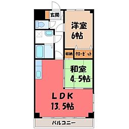 JR東北本線 宇都宮駅 徒歩19分 3階/-