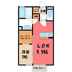 JR水戸線 結城駅 徒歩22分 2階/-
