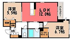 東武宇都宮線 東武宇都宮駅 徒歩27分 2階/-