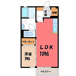 JR東北新幹線 小山駅 バス12分 西坪公園東下車 徒歩3分
