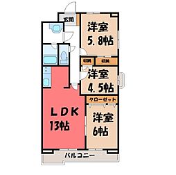 JR東北本線 宇都宮駅 徒歩10分