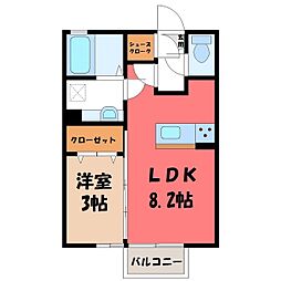 JR東北本線 間々田駅 3.4km