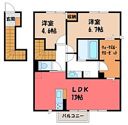 東武宇都宮線 東武宇都宮駅 4.8km 2階/-