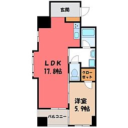 宇都宮芳賀ライトレール線 陽東3丁目駅 徒歩6分 1階/-