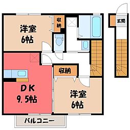 JR東北本線 雀宮駅 徒歩29分