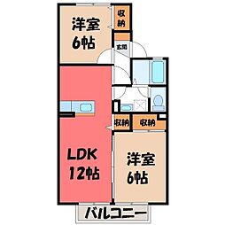 東武宇都宮線 西川田駅 徒歩26分 1階/-