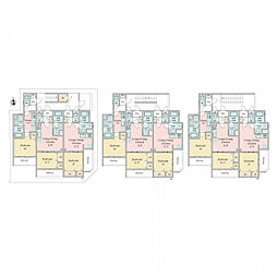 フォレストクリエオーレ中川の間取図画像
