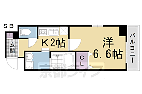 アスヴェル京都二条駅前 1102 ｜ 京都府京都市中京区西ノ京小堀町（賃貸マンション1K・11階・25.45㎡） その2