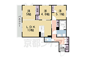 仮称）シャーメゾングラン西京極 306 ｜ 京都府京都市右京区西京極郡醍醐田町（賃貸マンション3LDK・3階・68.88㎡） その2