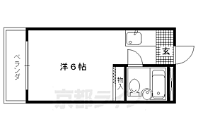 スプレンディドピープル鳥塚 101 ｜ 京都府京都市北区平野宮西町（賃貸マンション1K・1階・16.00㎡） その2