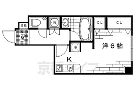 プリオーレ衣笠 1001 ｜ 京都府京都市北区衣笠天神森町（賃貸マンション1K・地下1階・24.04㎡） その2