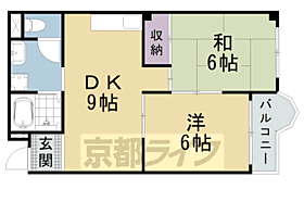 京都府京都市東山区鐘鋳町（賃貸マンション2LDK・3階・48.50㎡） その2