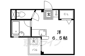 シマダマンション 306 ｜ 京都府京都市上京区西東町（賃貸マンション1R・3階・20.00㎡） その2