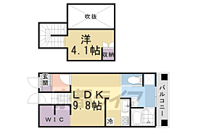 京都府京都市下京区朱雀正会町（賃貸アパート1LDK・2階・40.36㎡） その2