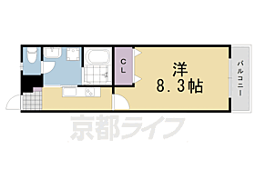 アンプルールＯＳＭ 105 ｜ 京都府京都市西京区川島調子町（賃貸アパート1K・1階・26.08㎡） その2