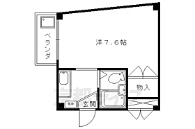 京都府京都市東山区今熊野南日吉町（賃貸マンション1K・3階・18.00㎡） その2