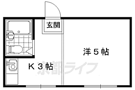 小堀マンション旧館 403 ｜ 京都府京都市右京区西京極南大入町（賃貸マンション1K・4階・19.44㎡） その2