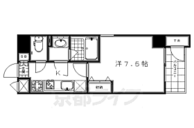 京都府京都市下京区南不動堂町（賃貸マンション1K・7階・27.83㎡） その2