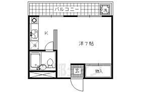 ヤングリーブス 208 ｜ 京都府京都市北区衣笠西御所ノ内町（賃貸マンション1K・2階・19.66㎡） その2