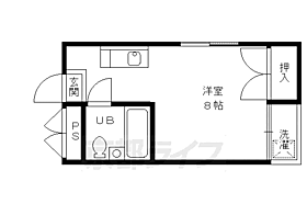 メゾン加後 212 ｜ 京都府京都市北区平野上柳町（賃貸アパート1K・2階・21.00㎡） その2