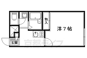 レオパレス平野 205 ｜ 京都府京都市北区平野東柳町（賃貸アパート1K・2階・23.18㎡） その2