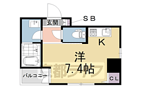 京都府京都市下京区大坂町（賃貸マンション1R・7階・22.11㎡） その2