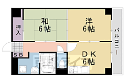 間取図画像 2DK
