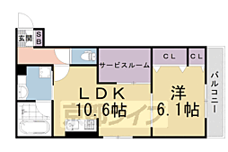アロース フェリス 2階