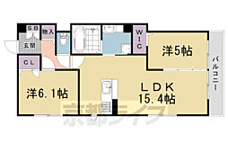 Ｄ−ＲＯＯＭ西院小米 2階/205