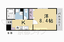 サンクスパレ桂II 1階