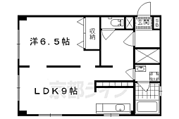 ニュー北山ビル 1LDKの間取図画像