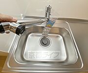 伸縮シャワー水栓です。