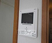 モニター付きで安心です