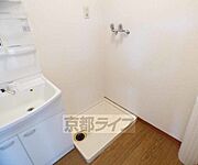 室内洗濯機置き場です。