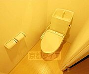 清潔感のあるトイレです。