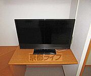 テレビもついてます・