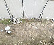 専用庭です。（建築中）